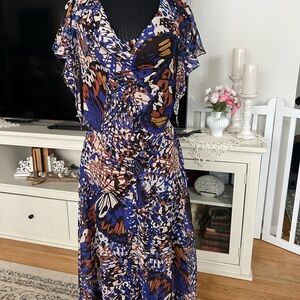 90’s Vintage Butterfly Fairy Hem Dress